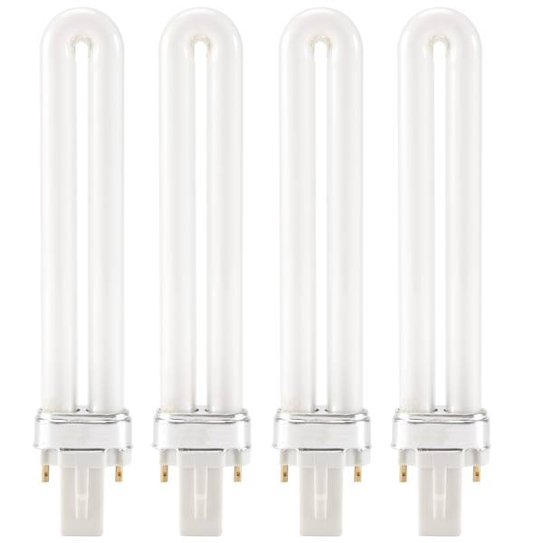 4 x 9W Nail Uv Light Bulb Tube Replacement for 36W Uv Curing Lamp Dryer