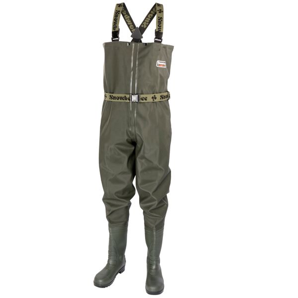 Snowbee Granite PVC Chest Wader Cleated Sole - Shoe Size UK 7