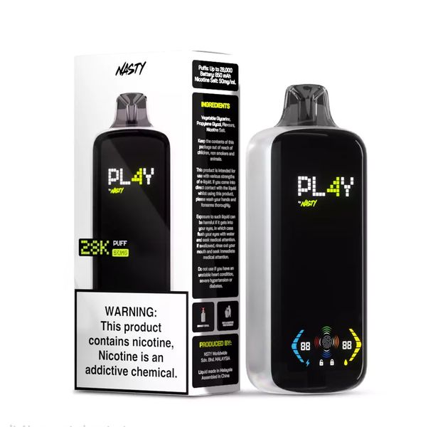 Nasty Bar Play 28K Puffs Raspberry Watermelon 50MG