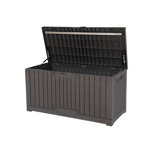 TOXIYA Outdoor Lockable Storage Box Easy Assemble Strong Load-Bearing -302L