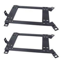 Racing Seat Brackets Compatible with VW Golf Mk6 - Set - Black