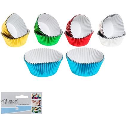 Hillhouse Foil Muffin Baking Cup - 40 Piece - 12 Pack