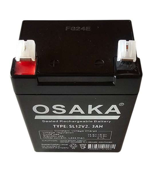 OSAKA SL12V 2.3AH Rechargeable Backup Battery
