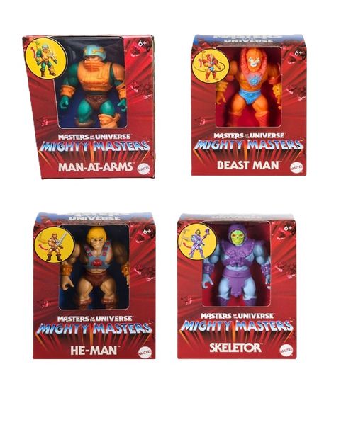 Masters of the Universe- Mighty Masters of the Universe -4 pack