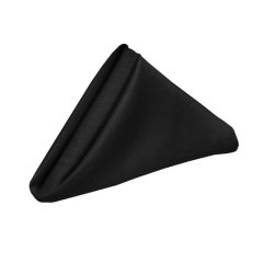 Set of 10 Napkins 35x35cm - Black