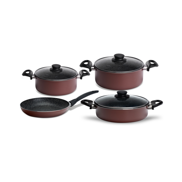 CEM - Mars 7-Piece Aluminium Pot Set