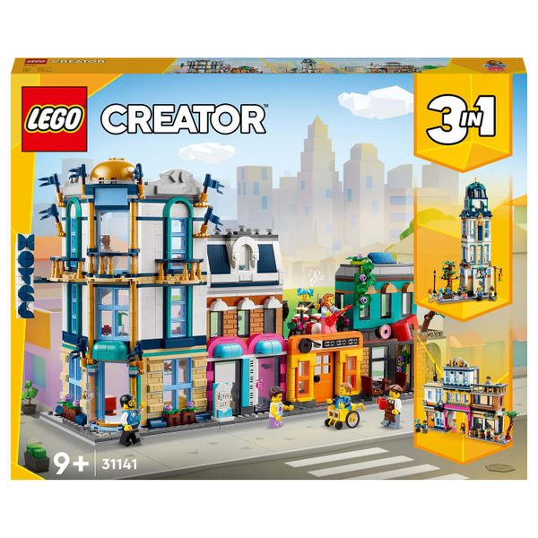 LEGO® Creator 3in1 Main Street 31141 Building Toy Set (1,459 Pieces)