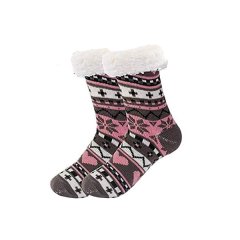 Fuzzy Slipper Winter Socks Warm And Thick
