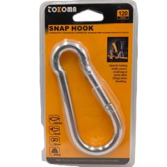 Tokoma 120mm Snap Hook - Portable Fastener for Travel &amp; Storage