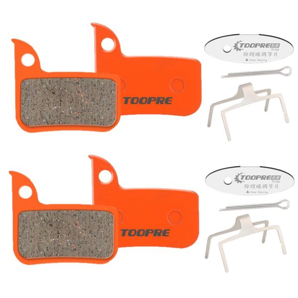 Toopre Twin Pack Orange Ceramic Bicycle Disc Brake Pads TP-06J