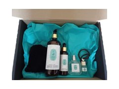 5 Piece Lavish Luxe Lavender &amp; White Oud Skincare Set - Size Medium