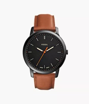 Fossil The Minimalist Luggage Leather Watch - FS5305