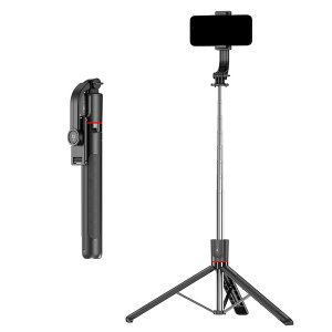 F15 Selfie Stick Tripod with Bluetooth Remote - Portable Phone Stand