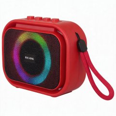 Compact Outdoor Wireless Speaker - Loud Portable Audio with Carry Strap