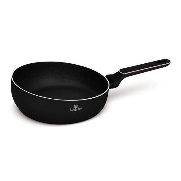 Berlinger Haus 26cm Titan Pro Non-Stick Coating Flip Frypan - Black Rose