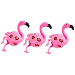 Squishy Flamingo Toy Stress Relief Ball - Set of 3