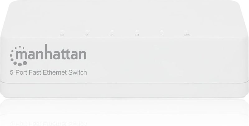 Manhattan 5 Port Fast Ethernet Switch - 5x10/100 Mbps