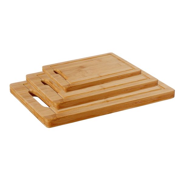 i-KCB-001-3, 3 Pack ECO Bamboo Cutting Board-3 Pack