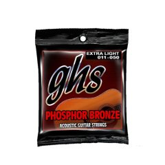 GHS Phosphor Bronze Acoustic Guitar Strings S315 extra light 11-50