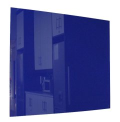 Royal Blue Splashback 600mm x 650mm