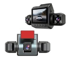 4-Lens 1080P Dash Camera with Night Vision &amp; Parking Monitor