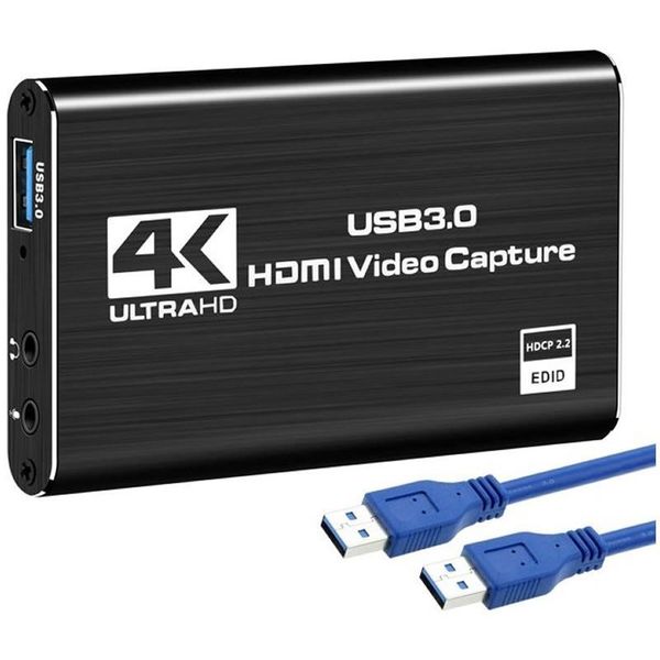 Video Capture Device, HDMI to USB 3.0 4K Video Capture Card
