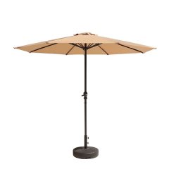 Outdoor Patio Umbrella - Beige Variant - 1 Piece
