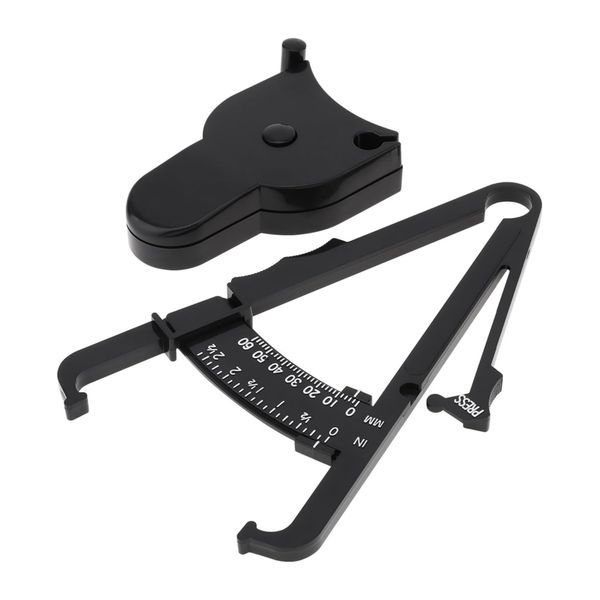 Dual Body Fat Measurement Set-Caliper+Tape Measure for Fitness Tracking