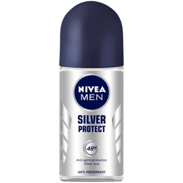 Nivea Men Anti-perspirant Roll-On Silver Protect - 2x50ml