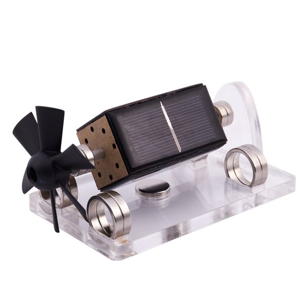 Solar Magnetic Levitation Levitating Motor Educational Compatible with None