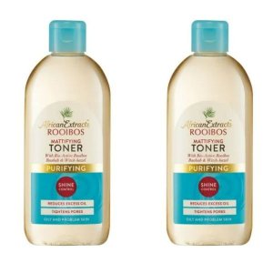 African Extracts Rooibos Mattifying Toner - 2 x 250ml