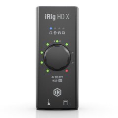 IK Multimedia iRig HD X Guitar Interface for iPhone, iPad, Mac and PC