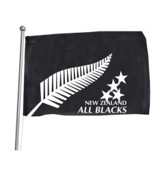 Flag - National - 450mm x 300mm - All Blacks