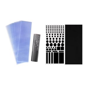 Reptronic Remote Control Shrink Wrap Sleeves &amp; LED Light Dimming Stickers