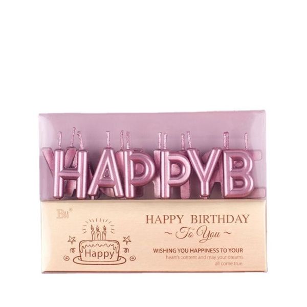 iKids Happy Birthday Candle Set | Pink