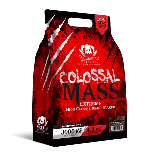 Barbarian Nutrition Colossal Mass 4.2kg Chocolate Bag