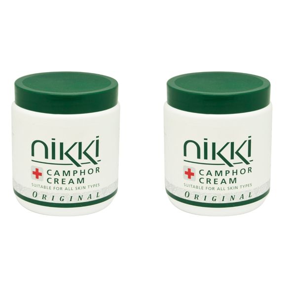 Nikki - Camphor Cream - Orignal 500ml Pack of 2