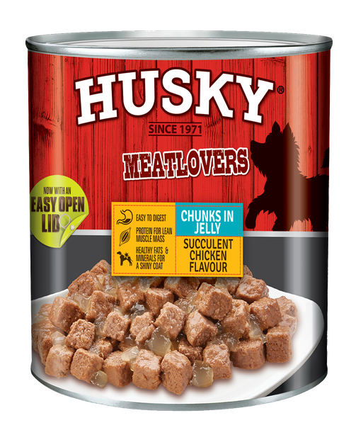 Husky Chunks In Jelly Chicken (6 x 775g)