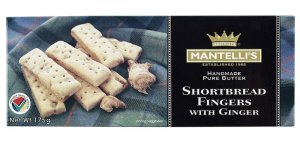 Mantelli's Vip Retail - Shortbread Fingers With Stem Ginger 175G