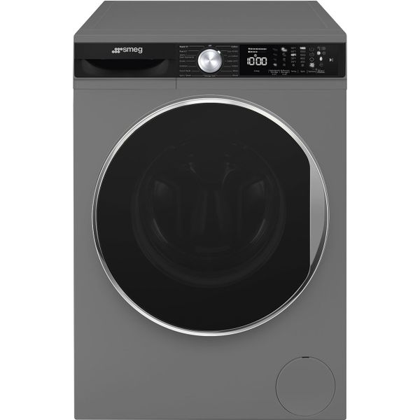 Smeg WM3T04XSA Free standing washing machine Standard 10 kg Dark Inox