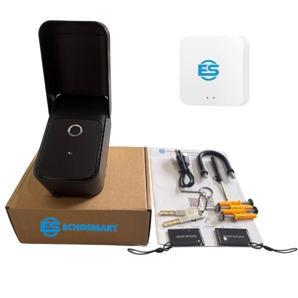 ES EchoSmart K5 Smart Key Box with Smart Life/Tuya WiFi Gateway Included