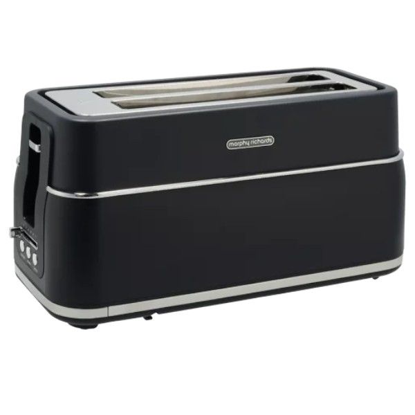 Morphy Richards 4-Slice Long Slot Toaster Adjustable Temp Even Toasting