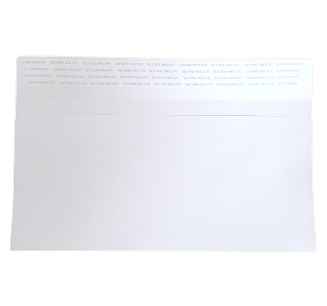 DL White Self Seal Envelopes - Pack of 50