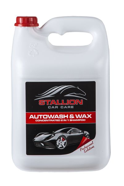 Stallion Autowash &amp; Wax - 4 x 5L