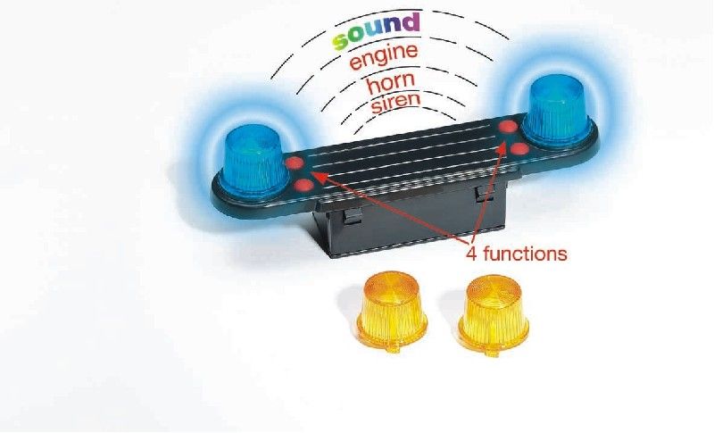 Bruder Accessories Light and Sound Module for Trucks