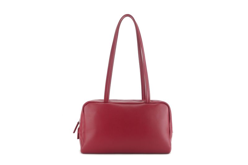 Genuine Leather Women's Handbag - Handheld &amp; Crossbody