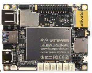 LattePanda Mini PC, 2GB RAM, 32GB Storage, DFR0418