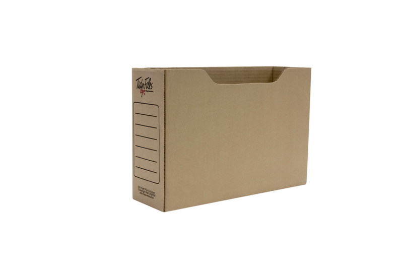 Tidy Files - File Collator Kraft A4 (10's)