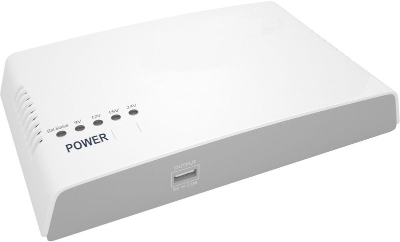 Rechargeable Portable Mini UPS for Internet Routers, CCTV &amp; Smart Devices