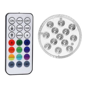 Remote Control Submersible Light 16 Colours Swimming Pool 13 LEDs